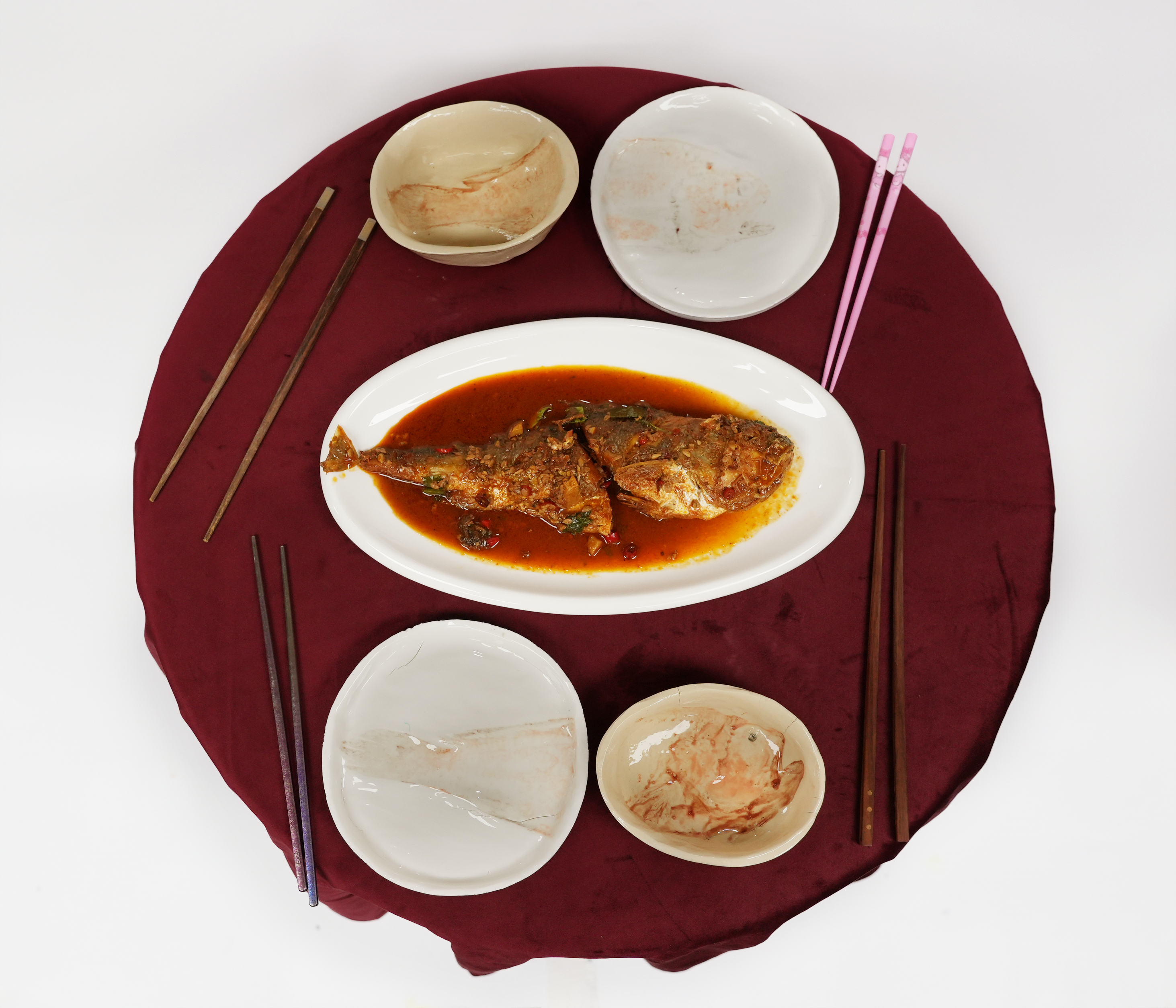 The Fish Head at the Family Table — work 01